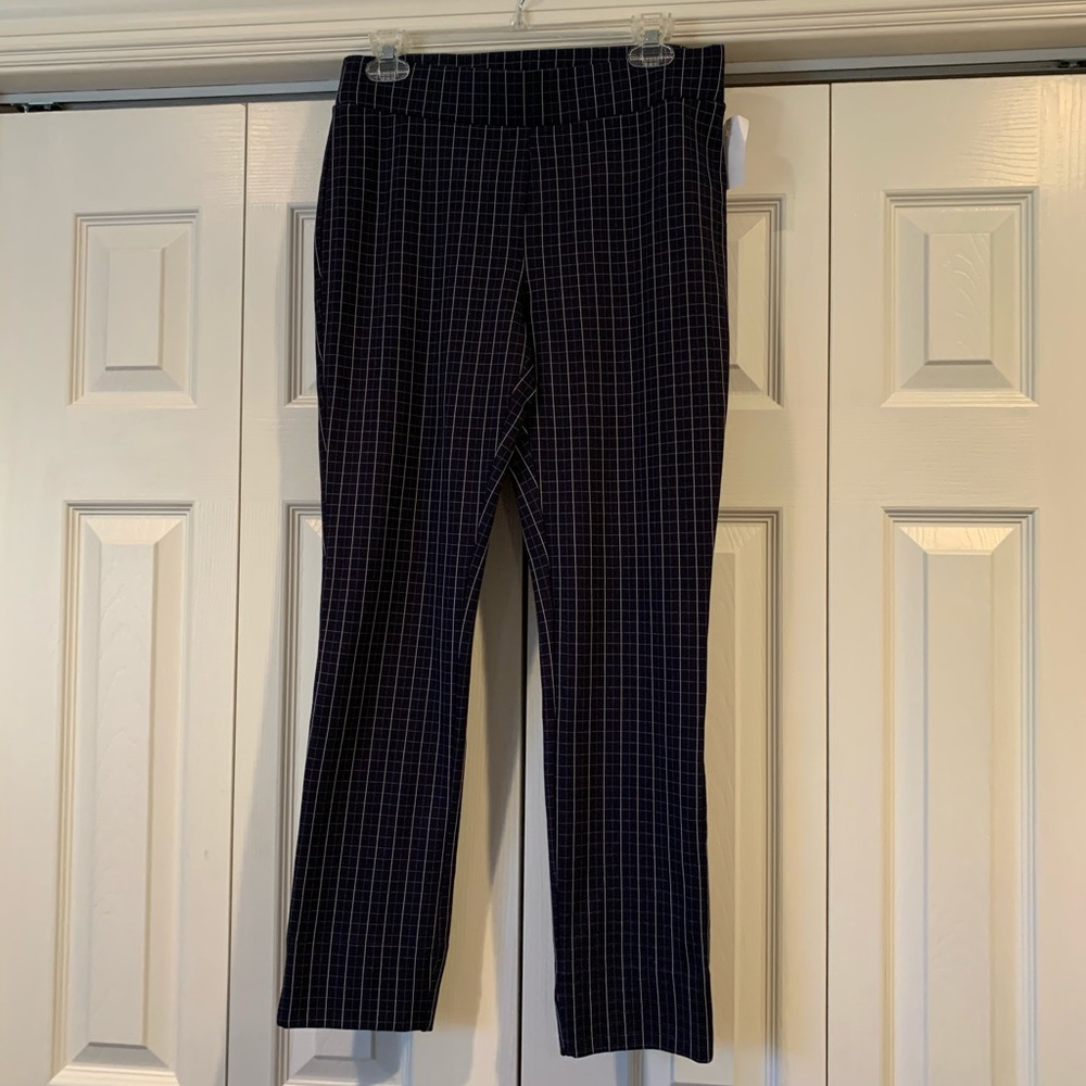 NEW navy blue comfortable stretch dress pants